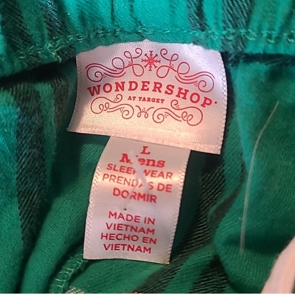 pj pajamas 2 piece current sold out green mens sz large unisex style comfy fit - Picture 8 of 16